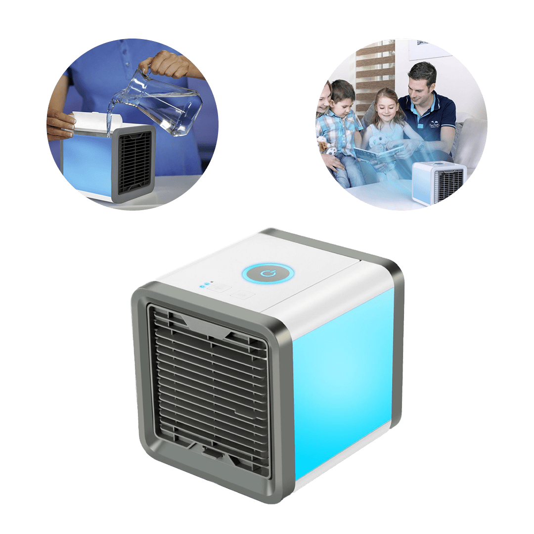 Mini Refrigerante Portatile 7 LED Cromoterapia