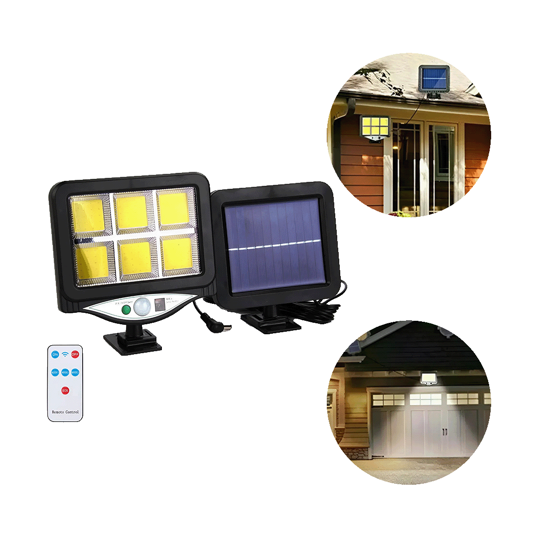 Mini faro Solare 2x